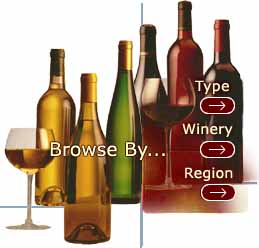 Screen Shot: Browse By Type/Winery/Region